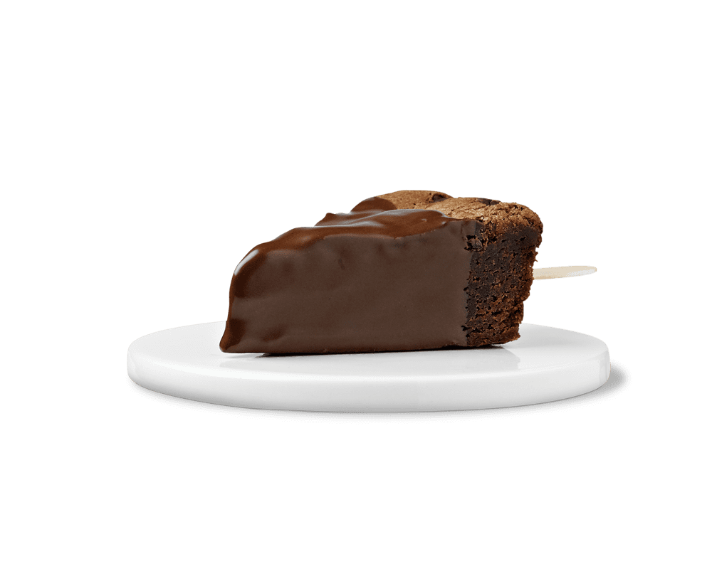 Fudge-Dipped Brownie